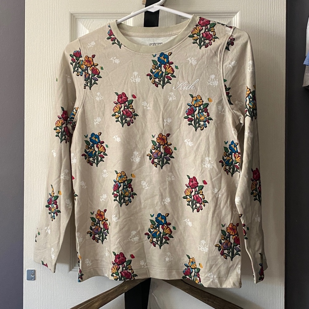 Kith Kids Beige Cotton Shirt